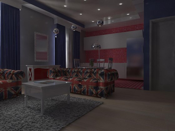 интерьеры: проект квартира Киев