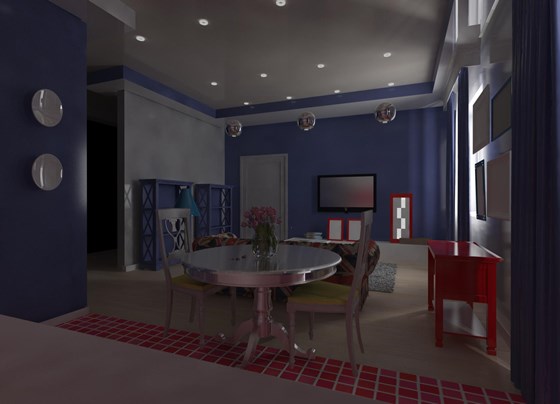 интерьеры: проект квартира Киев