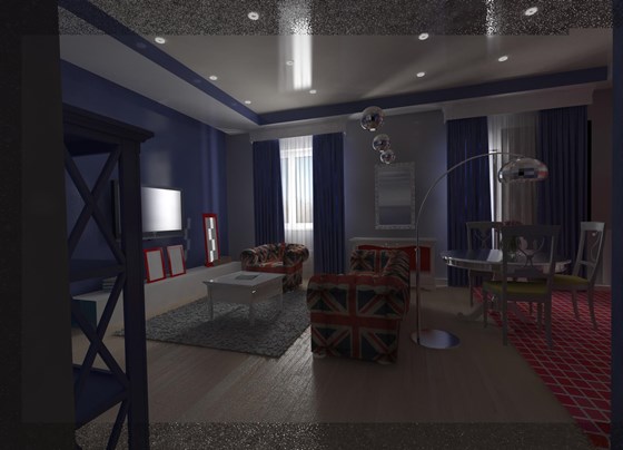 интерьеры: проект квартира Киев