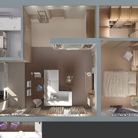 интерьеры: спальня 